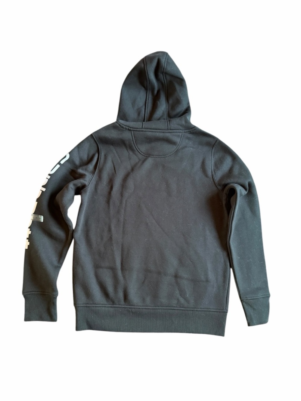 ✨Carhartt Women’s Black Crewneck Hoodie with White Logo - Picture 2 of 7